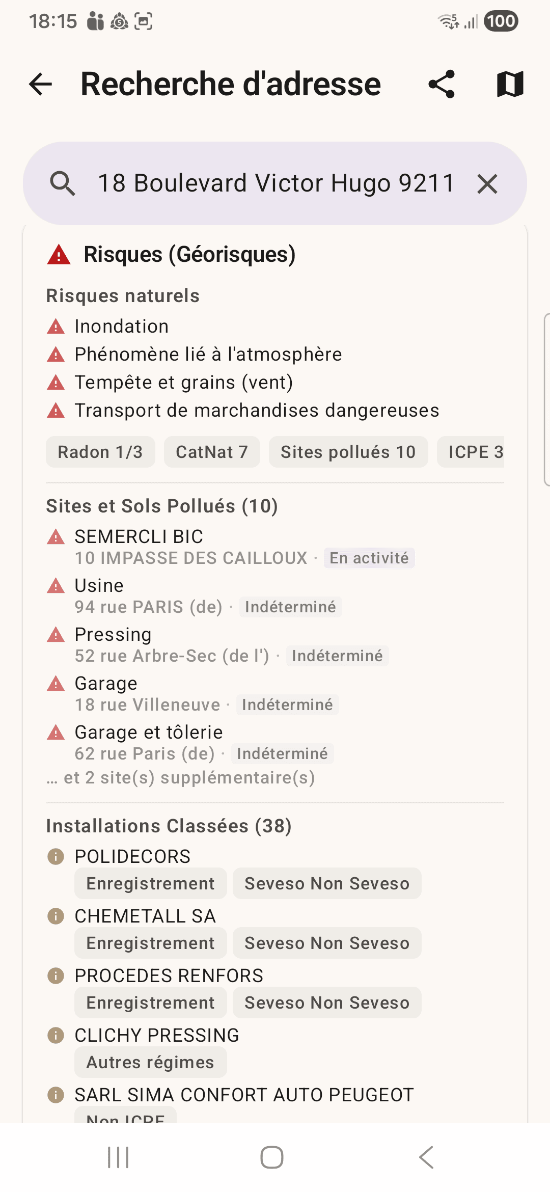 Tabellio — Carte de chaleur immobilière